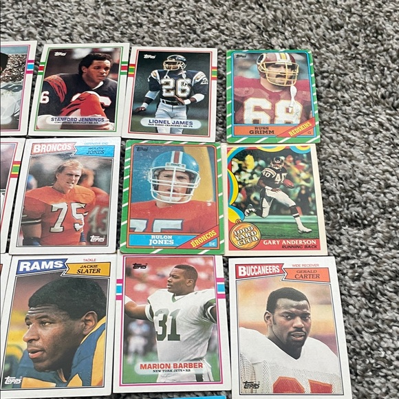 Topps NFL Football Vintage Player’s Cards Lot 32 Sanders/Harris More - Picture 11 of 11
